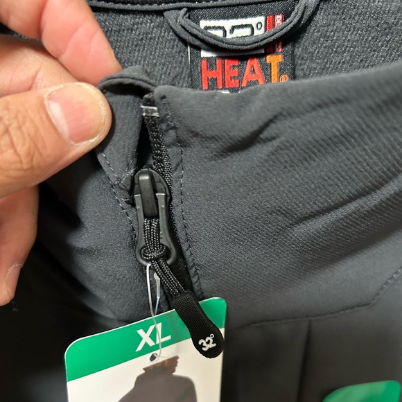 32 Degrees Men's Full Zip Jacket, Gray - Picture 3 of 14